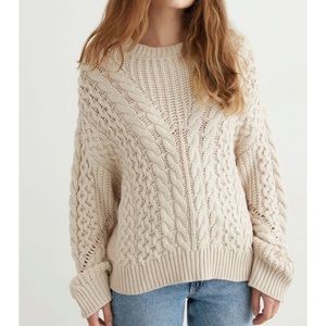 Dynamite Cable Knit Sweater